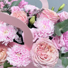 Сумочка "Искорка нежности" кустовой розой