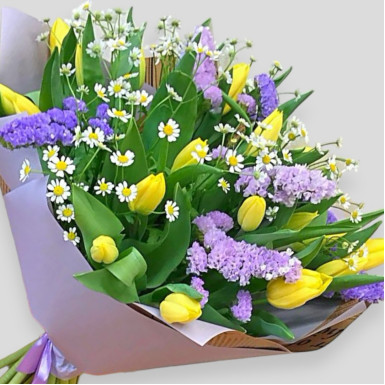 букет "Весенний денёк"