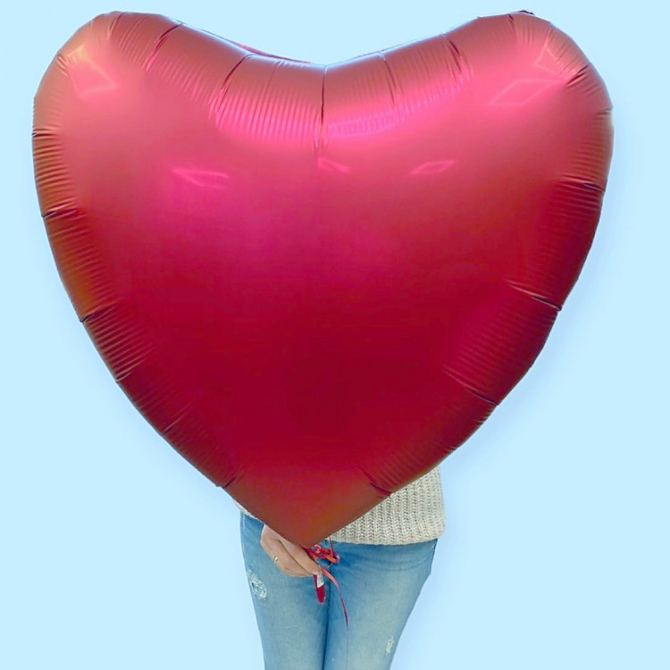 Огромное сердце шар
