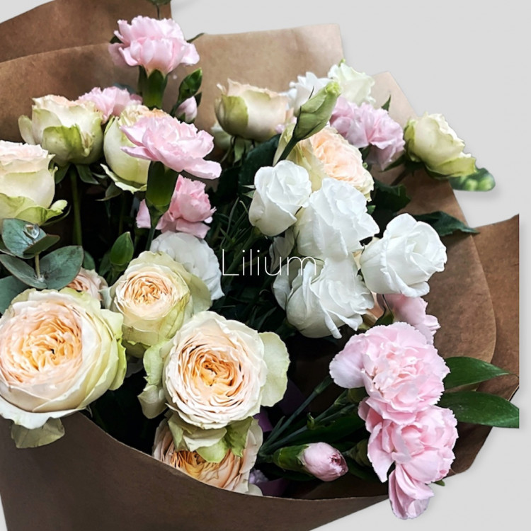 Заказать недорогой букет цветов в Щёлково с доставкой|Букет  Нежный взгляд   - Lilium