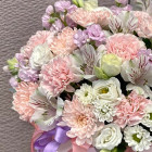 Цветы в коробке "Утренний свет" Цветы в коробке "Утренний свет"