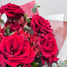 Букет "Огненный цвет" с розой Букет "Огненный цвет" с розой