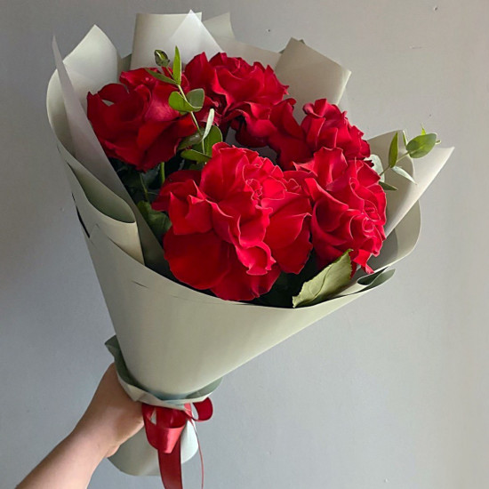 Букет из 5 французских роз Букет из 5 французских роз