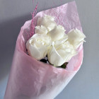 Букет из 7 белых роз Букет из 7 белых роз