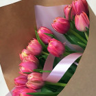 Букет из 19 тюльпанов пионовидных Букет из 19 тюльпанов пионовидных