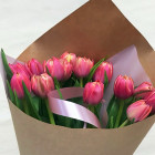 Букет из 19 тюльпанов пионовидных Букет из 19 тюльпанов пионовидных