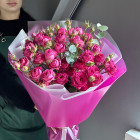 Букет из кустовых роз "Церис"
