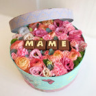Коробочка цветов " Маме"