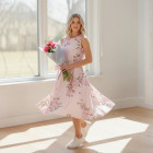 Букет из 3 пионов "Корал"