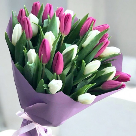 29 тюльпанов с доставкой