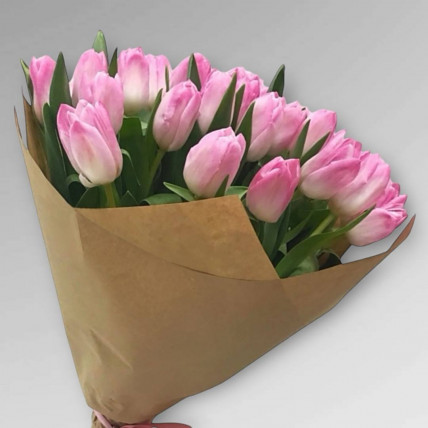 29 розовых тюльпанов с доставкой 29 розовых тюльпанов с доставкой