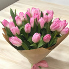 29 розовых тюльпанов с доставкой
